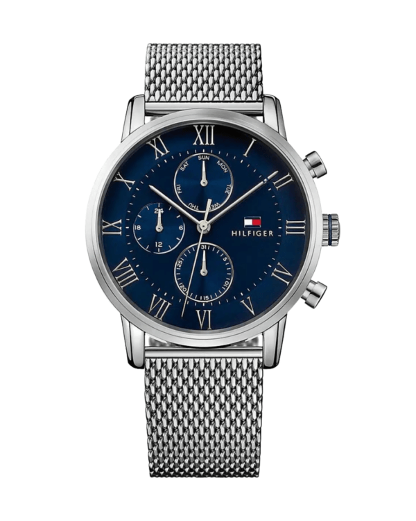 Montre Tommy Hilfiger Bleu Argent Homme 1791398