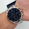 Montre Tommy Hilfiger Bleu Argent Homme 1791398