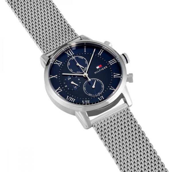 Montre Tommy Hilfiger Bleu Argent Homme 1791398