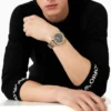 Montre Emporio Armani Mario Noir — FAVORI Maroc
