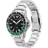 Montre Emporio Armani World Explorer Argenté — FAVORI Maroc