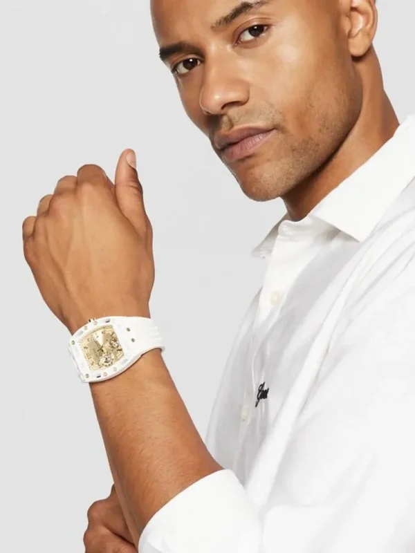 Montre Guess GC Phoenix Blanc — FAVORI Maroc