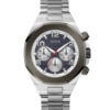 Montre Guess GC EMPIRE Type:Montre-bracelet Genre:Homme Groupe cible:Adultes Année de collection:2022 Garantie fabricant:2 ans Mécanisme:Quartz Nombre de piles:1 incluse Alarme:Non Fonctions:Indication du jour et de la date Forme:Rond Matériau:Acier inoxydable Couleur:Argenté Diamètre:46 mm Épaisseur:11 mm Verre:Verre minéral Couleur du cadran:Noir Matériau:Acier inoxydable Couleur:Argenté Longueur:197 mm Bracelet ajustable:Oui Type de fermoir:Fermoir papillon / boucle déployante Largeur du produit:4,60 cm Poids de la montre:192 g Poids total emballé:312 g Dimensions de l’emballage: Hauteur: 85 mm Largeur: 94 mm Longueur: 95 mm Montre Femme Argenté — FAVORI Maroc