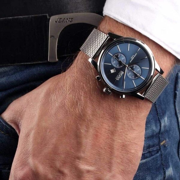 Montre Hugo Boss Argenté — FAVORI Maroc
