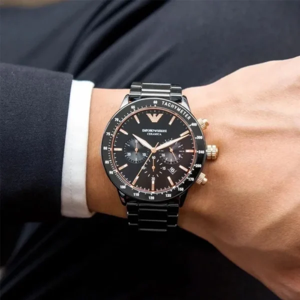 Montre Emporio Armani Argenté — FAVORI Maroc