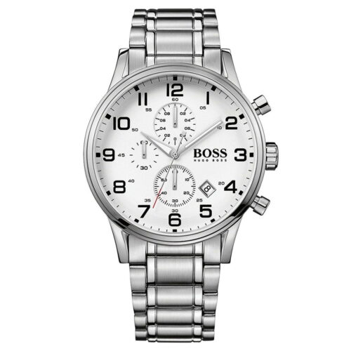 Montre Hugo Boss Aeroliner Argenté — FAVORI Maroc