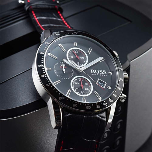 Montre Hugo Boss Rafale Noir — FAVORI Maroc