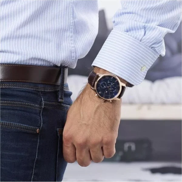 Montre Tommy Hilfiger Kane Marron — FAVORI Maroc