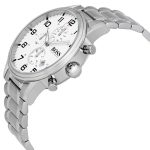 Montre Hugo Boss Aeroliner Chronographe Homme 1513182 Cadran Blanc - photo 1