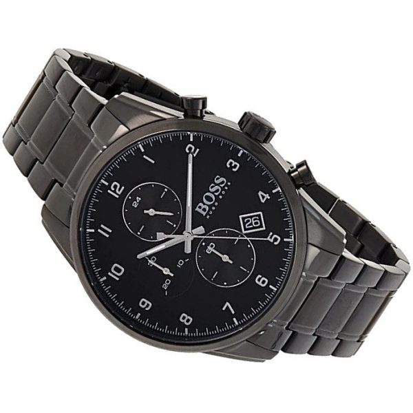 Montre Hugo Boss Skymaster Chronographe Homme 1513785 Cadran Noir - photo 5