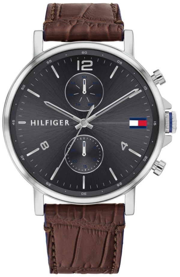Montre Tommy Hilfiger Daniel Multifonction Homme 1710416 Cuir Marron - photo 1