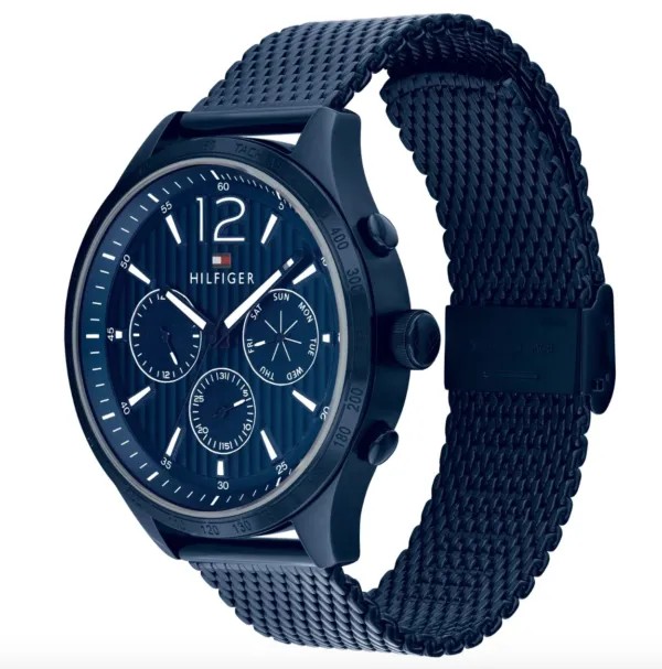 Montre Tommy Hilfiger Gavin Homme 1791471 Cadran Bleu — prix Maroc Casablanca