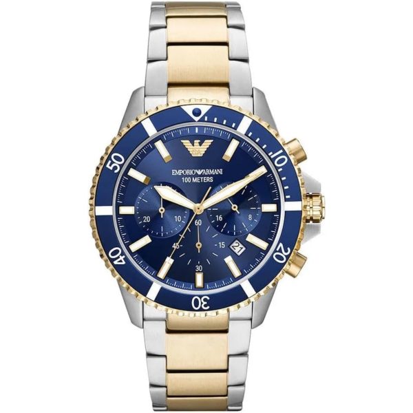 Montre Emporio Armani Diver Homme AR11362 Bicolore — prix Maroc Casablanca