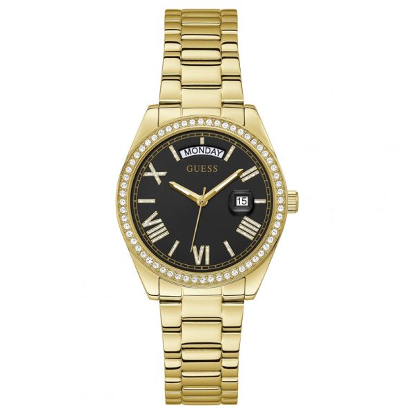 Montre Guess GC Luna Femme GW0307L2 Or Sertie — prix Maroc Casablanca