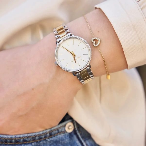 Montre Michael Kors Pyper Femme MK1041 Bicolore — prix Maroc Casablanca Montre Michael Kors Pyper Femme MK1041 Bicolore — prix Maroc Casablanca