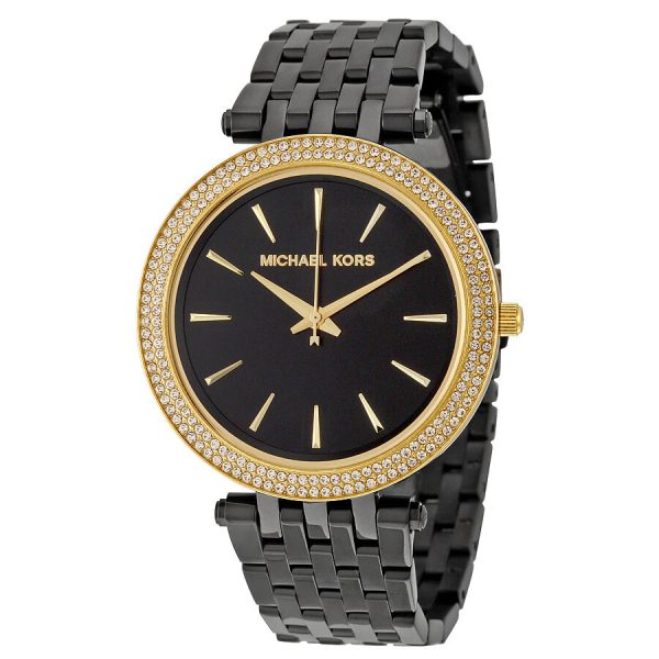 Montre Michael Kors Darci Femme MK3322 Noire — prix Maroc Casablanca Montre Michael Kors Darci Femme MK3322 Noire — prix Maroc Casablanca