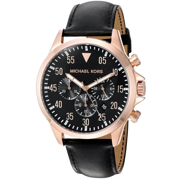 Montre Michael Kors Gage Chronographe Homme MK8535 Or Rose — prix Maroc Casablanca