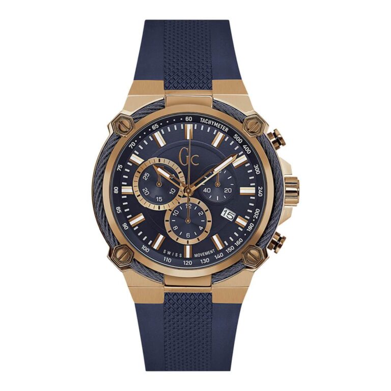 Montre Guess GC Chronographe Silicone sport Homme Y24006G7