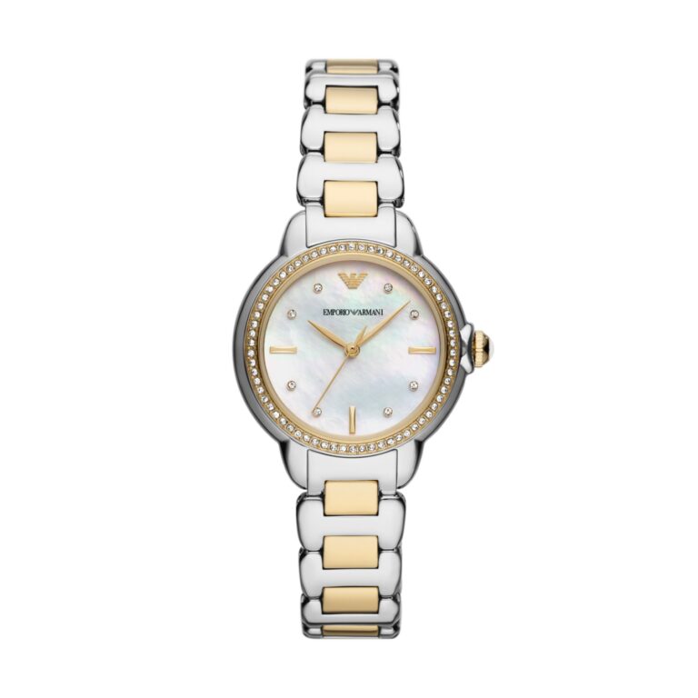 Montre Emporio Armani Femme AR11524 Bicolore Cadran Nacré