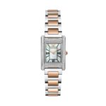 Montre Emporio Armani Femme AR11626 Rectangulaire Bicolore Or Rose - vue 1