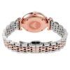 Montre Emporio Armani Gianni T-Bar Femme AR80035 Bicolore Or Rose Cadran Pavé - vue 5 Montre Emporio Armani Gianni T-Bar Femme AR80035 Bicolore Or Rose Cadran Pavé - vue 5
