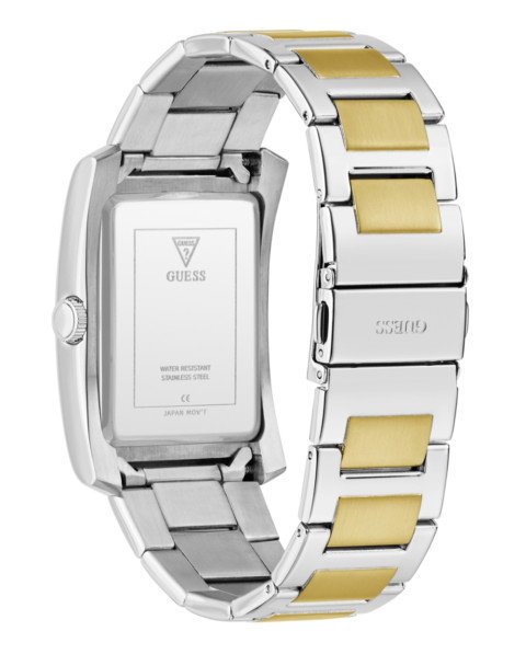 Montre Guess Clyde GW0896G3 homme cadran vert bracelet acier bicolore Montre Guess Clyde GW0896G3 homme cadran vert bracelet acier bicolore