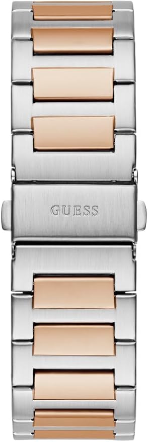 Montre Guess Vinyl GW0789G4 homme cadran bleu bracelet acier bicolore Montre Guess Vinyl GW0789G4 homme cadran bleu bracelet acier bicolore