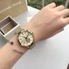 Montre Michael Kors Portia Femme MK3844 Doree Bracelet Milanais - photo 3