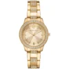 mk4575-michael-kors-watch-women-crystals-gold-dial-metal-stainless-steel-golden-strap-quartz-battery-analog-three-hand-tibby Montre Michael Kors Tibby Femme MK4575 Dorée Sertie