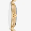 Montre Michael Kors Pyper Femme MK4619 Doree Cadran Nacre - photo 2 Montre Michael Kors Pyper Femme MK4619 Doree Cadran Nacre - photo 2
