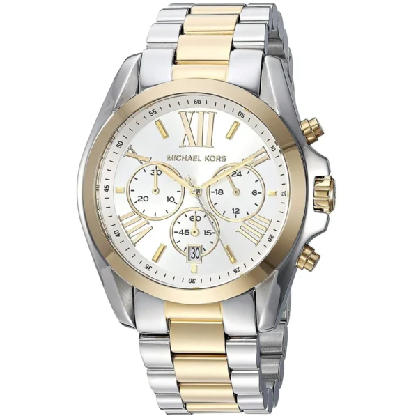 mk5627-michael-kors-watch-women-silver-dial-metal-stainless-steel-gold-two-tone-strap-quartz-battery-analog-chronograph-bradshaw_2 Montre Michael Kors Mk5627 Femme MK5627