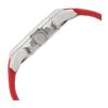 Montre Tommy Hilfiger Homme 1791351 Montre Tommy Hilfiger Decker homme 1791351 cadran noir bracelet silicone rouge