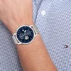Montre Tommy Hilfiger Weston 1710504 cadran bleu