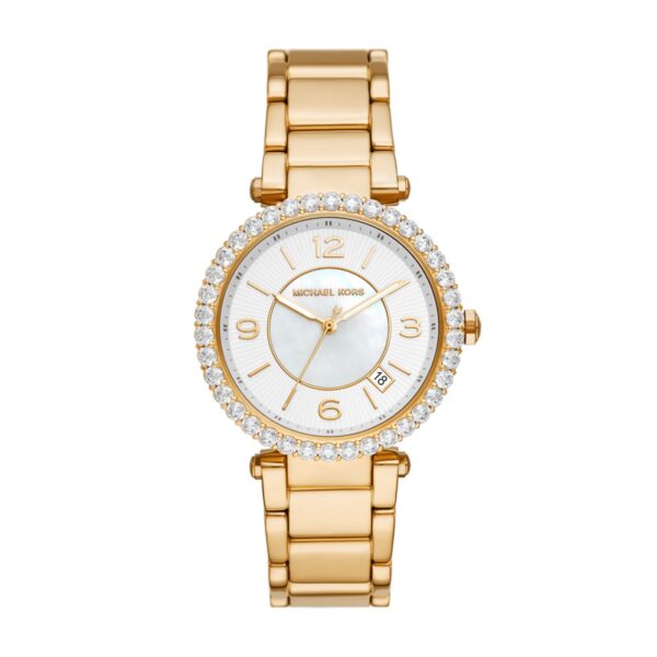 Montre Michael Kors Femme MK4693 Doré Cadran Blanc Montre Michael Kors Femme MK4693 Doré Cadran Blanc