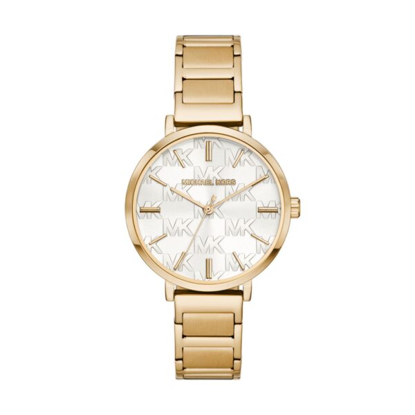 Montre Michael Kors Femme MK4712 Doré Cadran Blanc