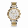 Montre Michael Kors Femme MK5626 Bicolore argenté et doré Cadran Blanc