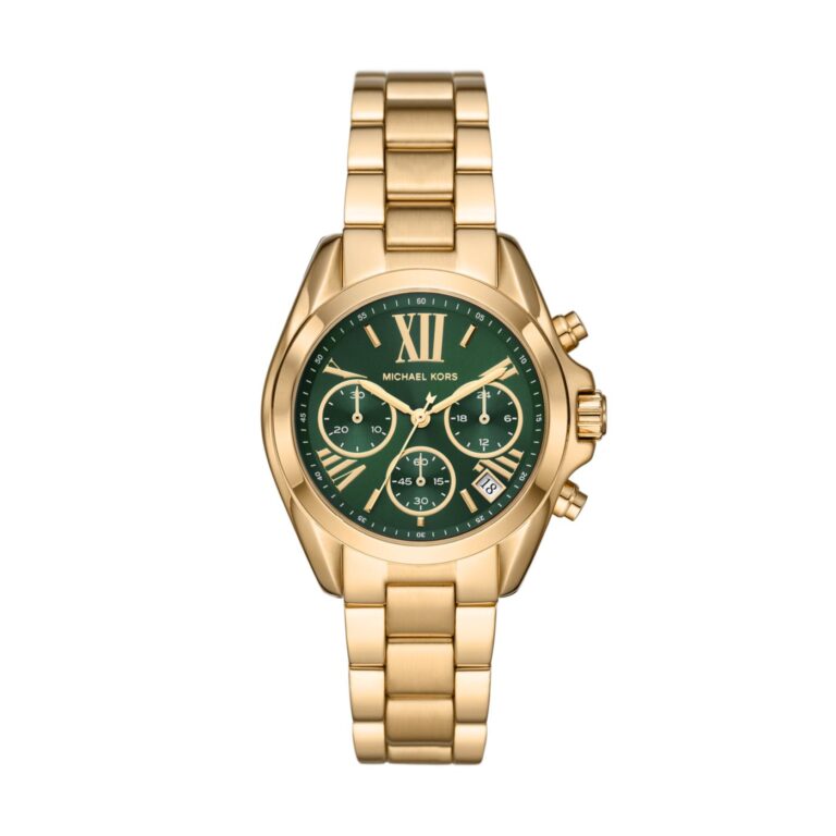 Montre Michael Kors Femme MK7257 Doré Cadran Vert